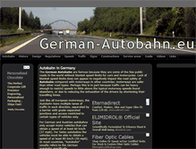 Tablet Screenshot of german-autobahn.eu